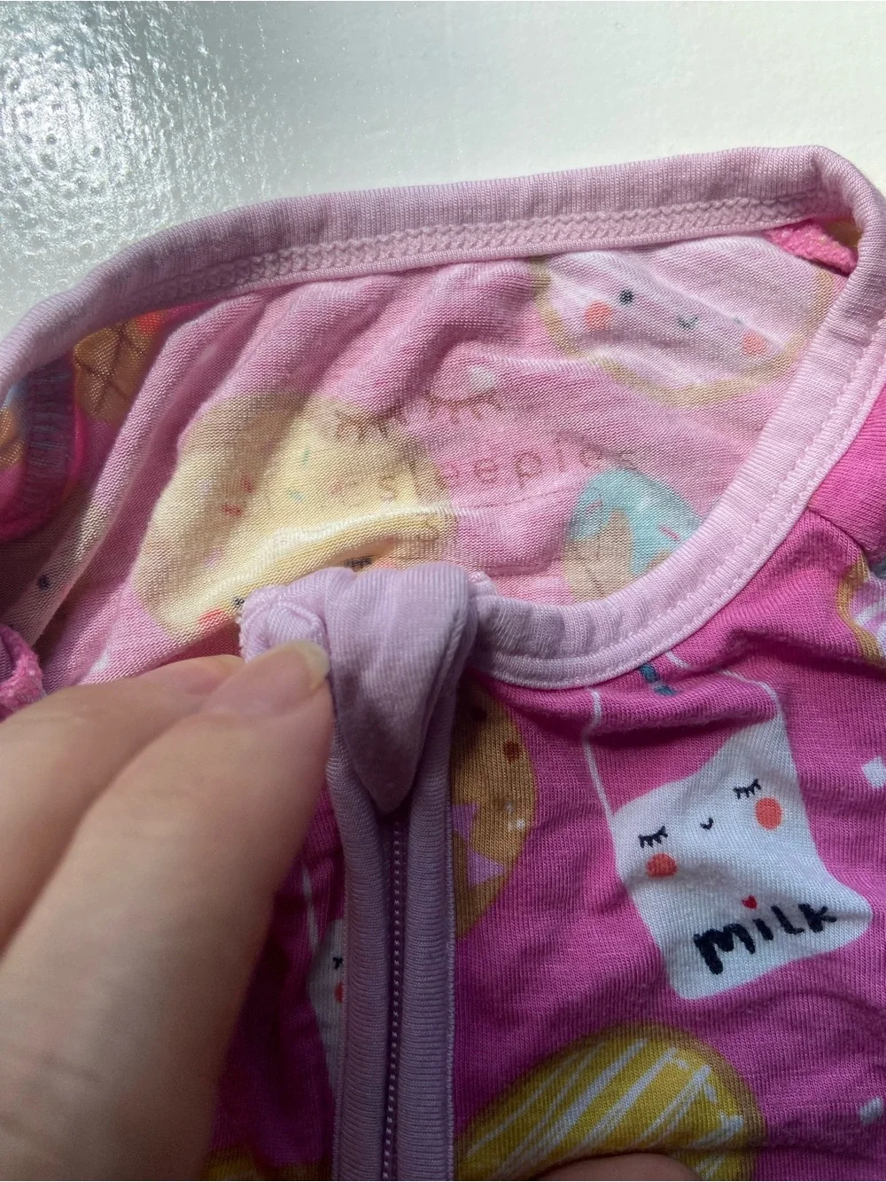 Little Sleepies soft pink
